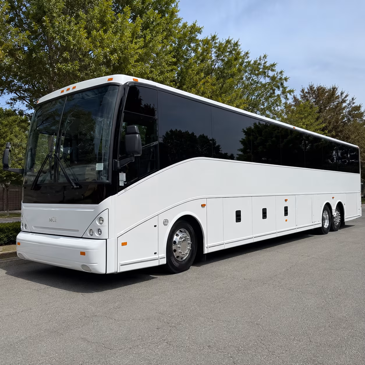 bus rental options for mount pleasant trips