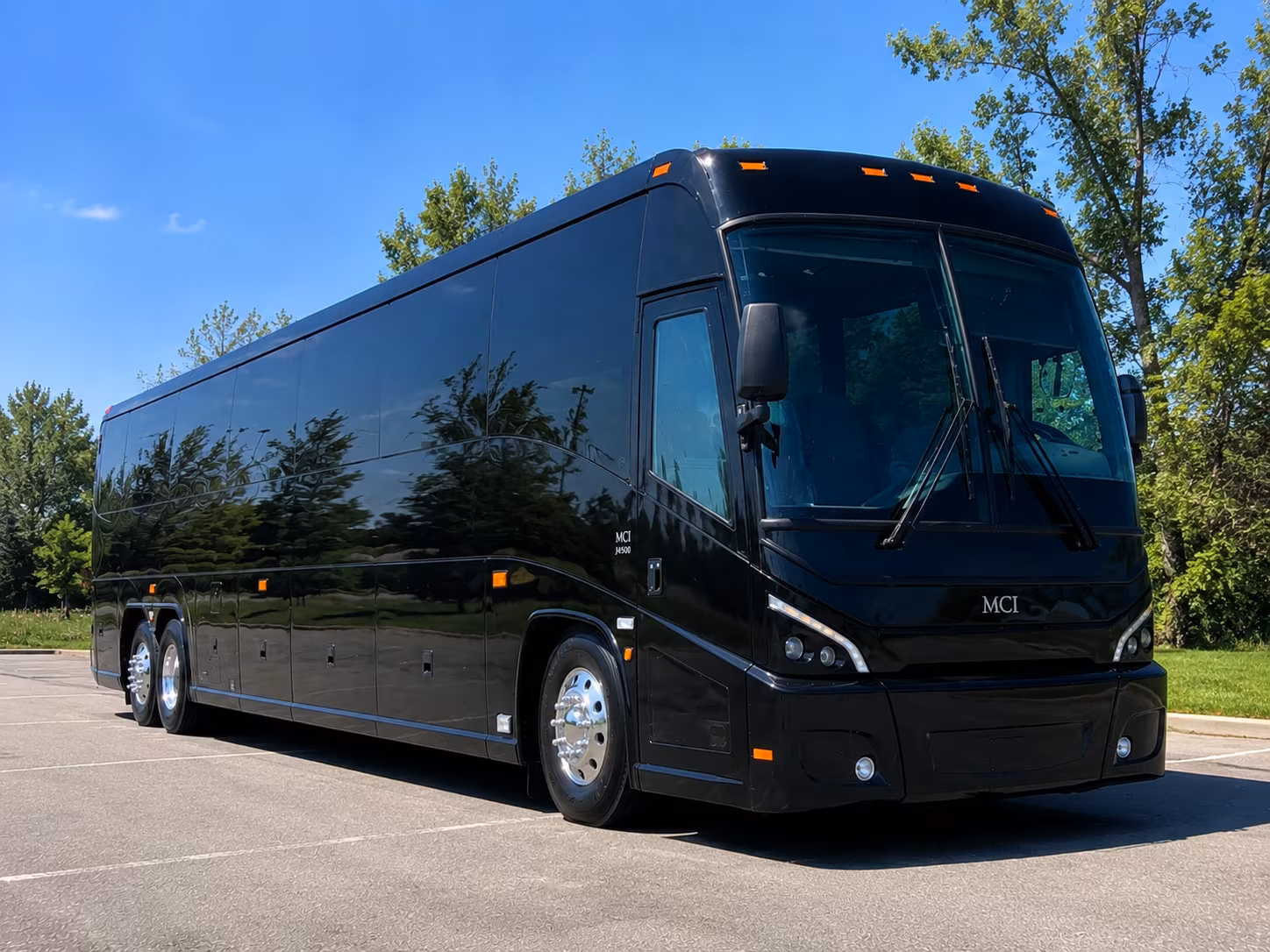 mount pleasant charter bus rentals